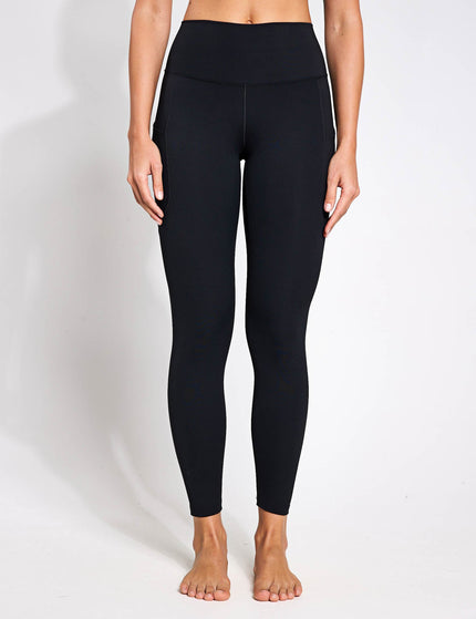 Nike One High Waisted 7/8 Leggings with Pockets - Blackimage3- The Sports Edit