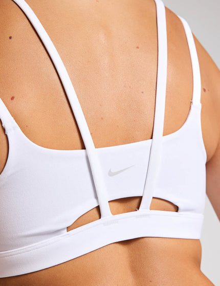 Nike Zenvy Strappy Sports Bra - Whiteimage3- The Sports Edit