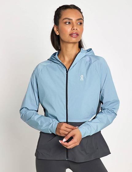ON Running Core Jacket - Chambray/Eclipseimage1- The Sports Edit