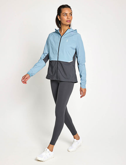 ON Running Core Jacket - Chambray/Eclipseimage4- The Sports Edit
