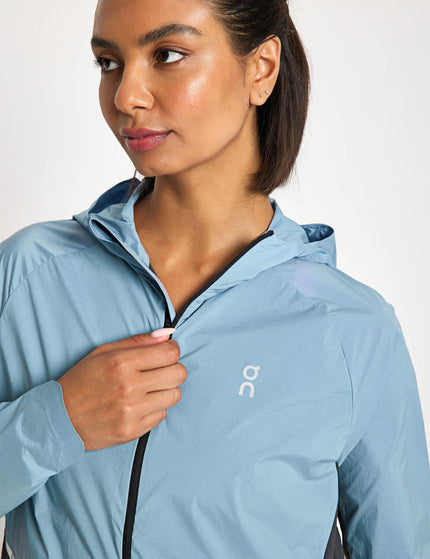 ON Running Core Jacket - Chambray/Eclipseimage2- The Sports Edit