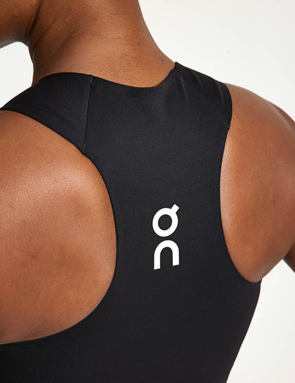 ON Running Court Crop Top - Blackimage2- The Sports Edit