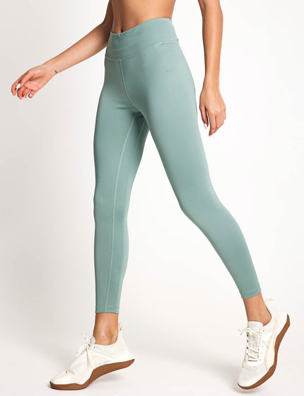 PUMA Move High Waisted 7/8 Tights - Green Moonimages3- The Sports Edit
