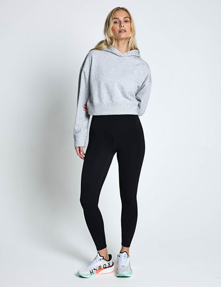 PUMA Puma x Hyrox World Cropped Hoodie - Light Grey Heatherimages4- The Sports Edit