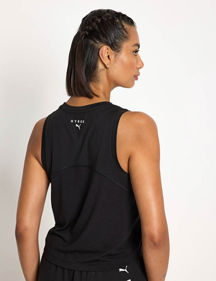 PUMA Puma x Hyrox Cloudspun ThermoAdapt Crop Tank - Blackimage4- The Sports Edit