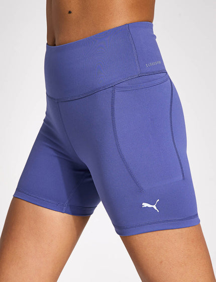 PUMA Cloudspun High Waisted 5" Tight Shorts - Blue Crystalimage1- The Sports Edit