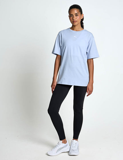 PUMA Essentials Relaxed Tee - Snow Mountain Blueimages4- The Sports Edit