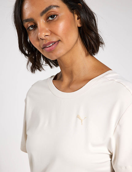 PUMA Move Cloudspun Loose Fit Tee - Alpine Snowimage3- The Sports Edit