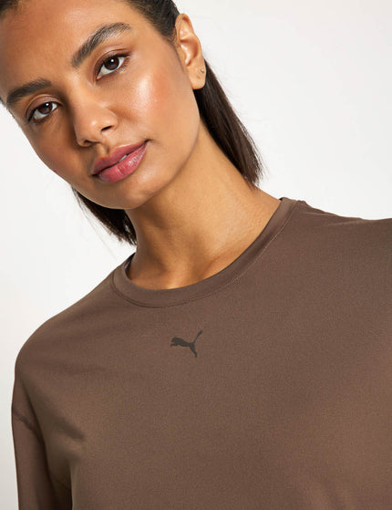 PUMA Cloudspun Relaxed Tee - Flat Bronzeimages3- The Sports Edit