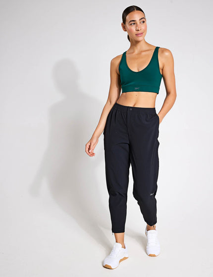 Reebok Active Collective Dreamblend Bra - Collegiate Greenimage4- The Sports Edit