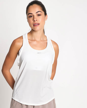 RBK-Chill Athletic Tank Top - Chalk