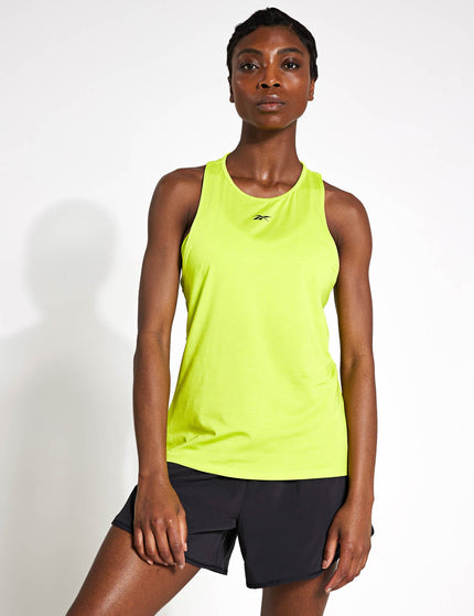 Reebok Chill Athletic Tank Top - Acid Yellowimage1- The Sports Edit