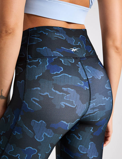 Reebok ID Train Camo Leggings - Blackimage3- The Sports Edit