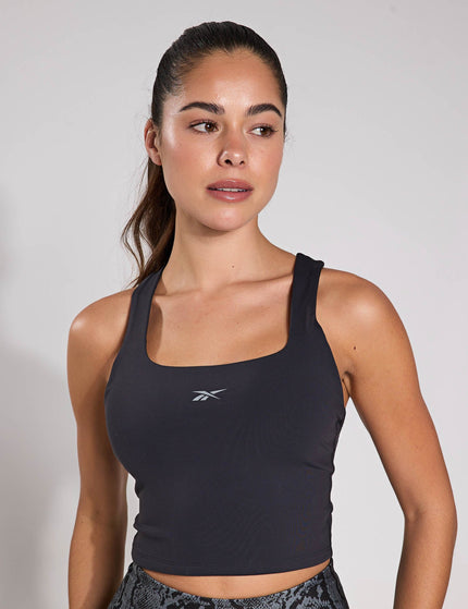 Reebok Lux Tank Top - Blackimage3- The Sports Edit