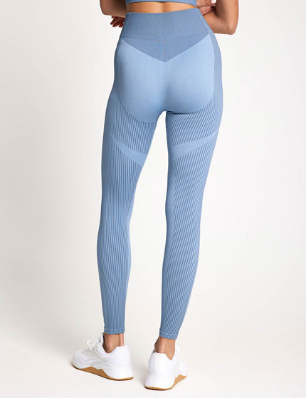Reebok RBK-Lab Seamless 7/8 Leggings - Upgrade Blueimage2- The Sports Edit