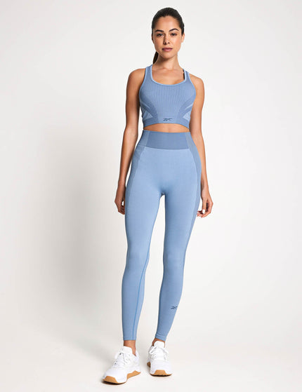 Reebok Reebok Lab Seamless Bra - Blueimage6- The Sports Edit