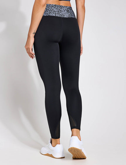 Reebok Running Printed Leggings - Night Blackimage2- The Sports Edit