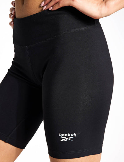 Reebok Identity Small Logo Cotton Bike Short - Blackimage4- The Sports Edit