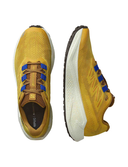 Salomon Aero Blaze 3 Grvl - Spicy Mustard/VanillaIce/Nautical Blueimages5- The Sports Edit