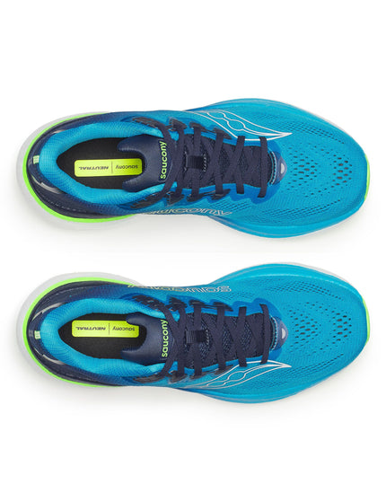 Saucony Ride 19 - Cobalt/Slimeimages4- The Sports Edit