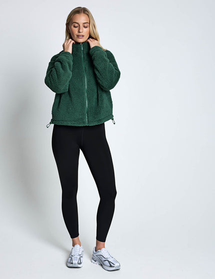 Sweaty Betty Canyon Fleece Zip Up - Glade Greenimages5- The Sports Edit