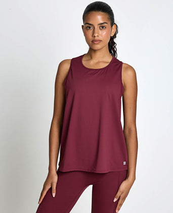 Runner's High Tank - Merlot Red