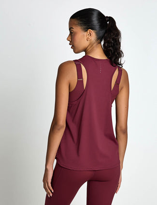 Runner's High Tank - Merlot Red