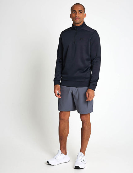 Under Armour Armour Fleece 1/4 Zip - Black/Blackimages4- The Sports Edit