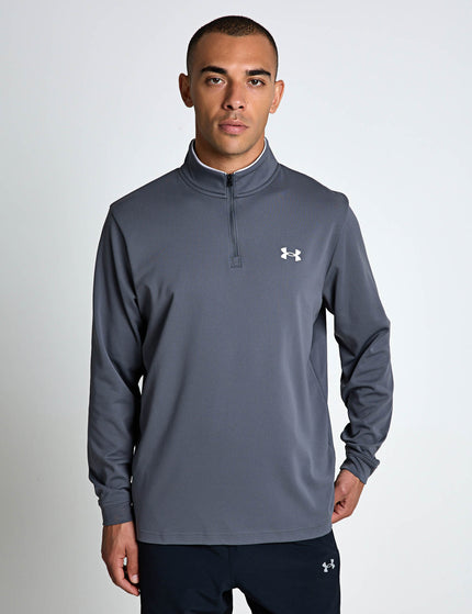 Under Armour Matchplay 1/4 Zip - Castlerock/Whiteimages1- The Sports Edit