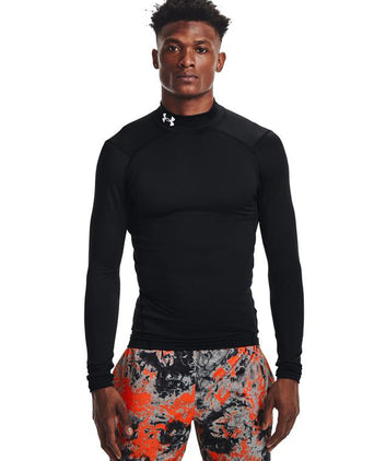 ColdGear Armour Comp Mock - Black/White