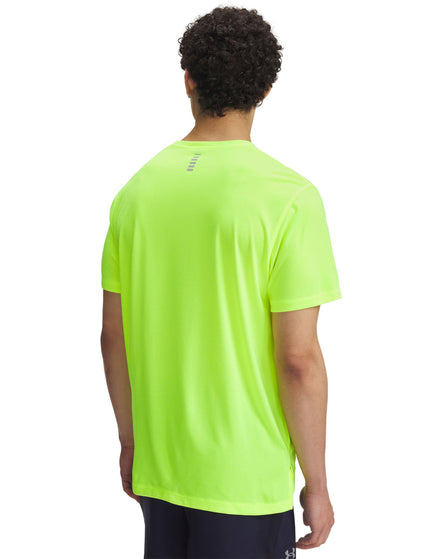 Under Armour Launch Shortsleeve - High Vis Yellow/Reflectiveimage2- The Sports Edit