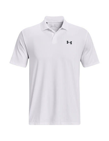 Under Armour Matchplay Polo - White/Pitch Greyimage1- The Sports Edit
