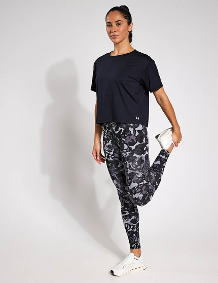 Under Armour Motion Short Sleeve - Black/Whiteimage4- The Sports Edit
