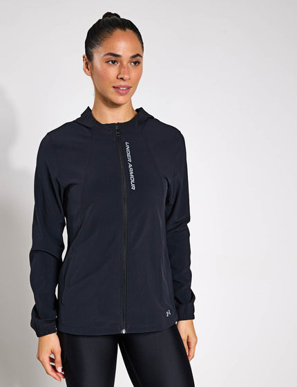 Under Armour OutRun The Storm Jacket - Black/Reflectiveimage1- The Sports Edit