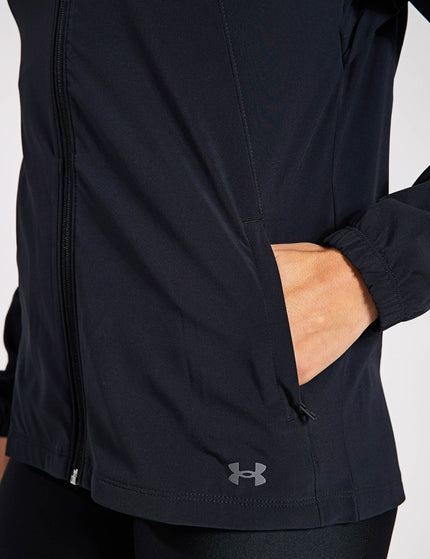 Under Armour OutRun The Storm Jacket - Black/Reflectiveimage4- The Sports Edit