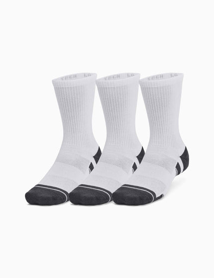 Under Armour Performance Tech 3pk Crew - Whiteimages4- The Sports Edit