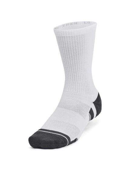 Under Armour Performance Tech 3pk Crew - Whiteimages1- The Sports Edit