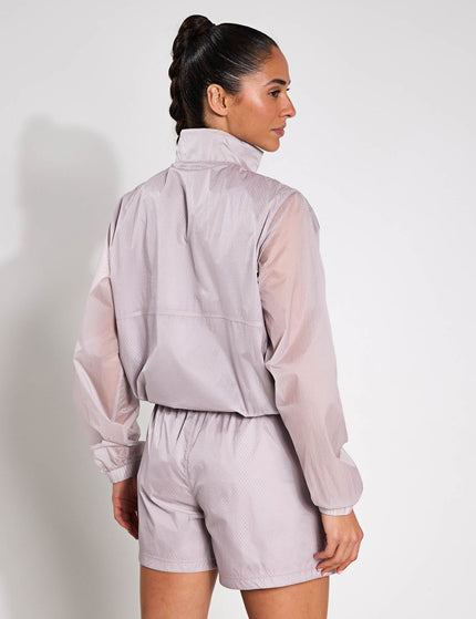 Under Armour Rival Woven 1/2 Zip Anorak - Grey Dawn/Blackimage2- The Sports Edit