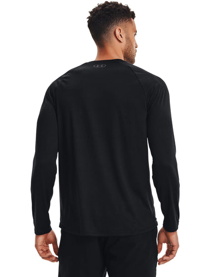 Under Armour Tech 2.0 Longsleeve - Black/Graphiteimage2- The Sports Edit