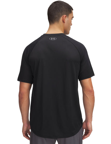 Under Armour Tech Fade Short Sleeve - Black/Titan Greyimage2- The Sports Edit