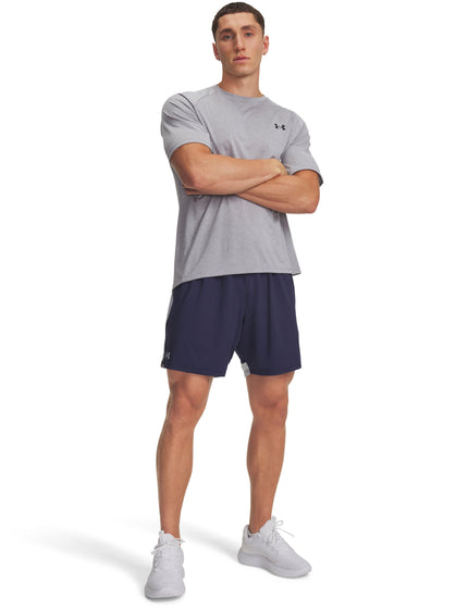 Under Armour Tech Vent 2in1 Short - Midnight Navy/Mod Gray/Mod Grayimages2- The Sports Edit