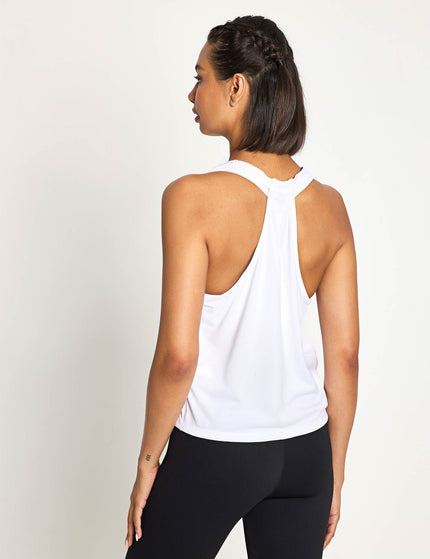 Under Armour UA Tech Swing Tank - White/Blackimage2- The Sports Edit