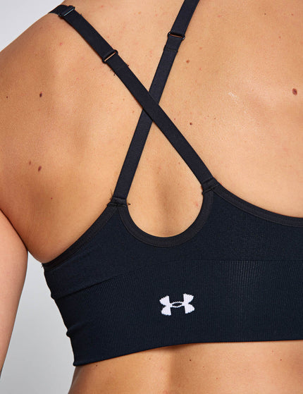 Under Armour Vanish Seamless Low Sports Bra - Black/Whiteimages4- The Sports Edit