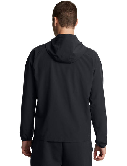 Under Armour Vibe StretchWoven Windbreaker - Black/Whiteimages2- The Sports Edit