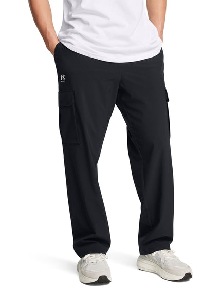 Under Armour Vibe Woven Cargo Pants - Black/Whiteimages1- The Sports Edit