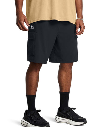 Vibe Woven Cargo Short - Black