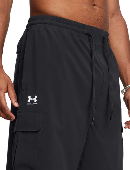Under Armour Vibe Woven Cargo Short - Blackimages3- The Sports Edit