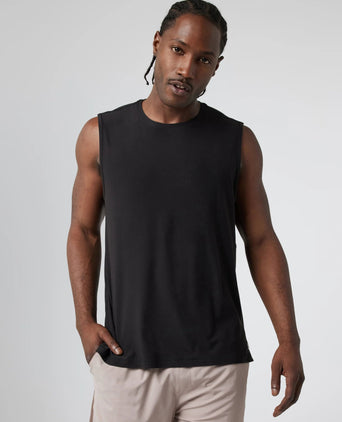 Strato Muscle Tee - Black