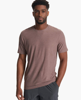 Strato Tech Tee - Hazel Heather