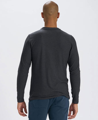 Strato Tech Tee Long Sleeve - Charcoal Heather